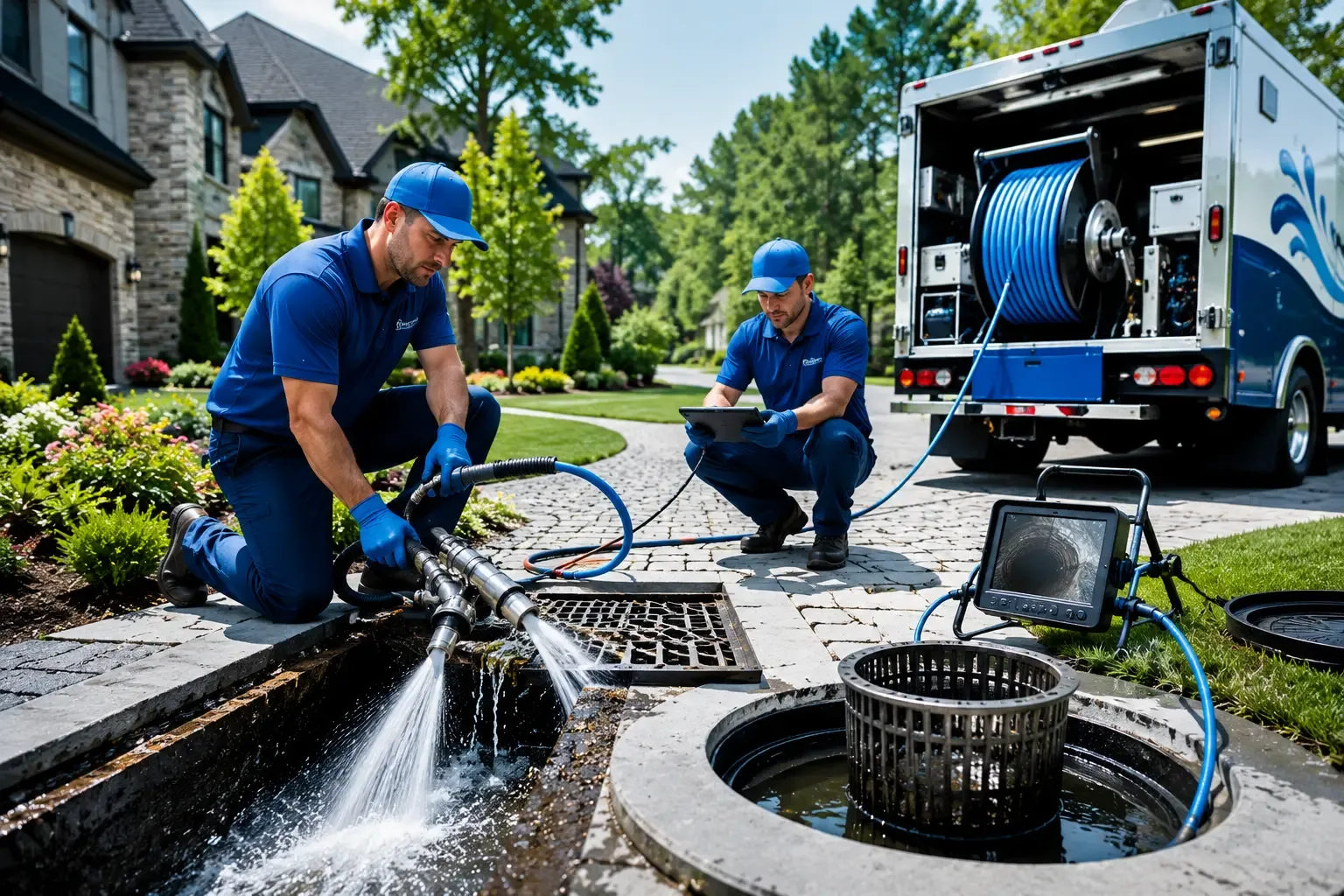 Local outdoor drain cleaning professionals in Wilmington, DE